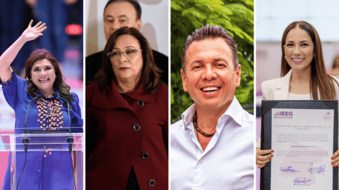 Clara Brugada, Rocío Nahle, Pablo Lemus y Libia García fueron ganadores en sus estados.