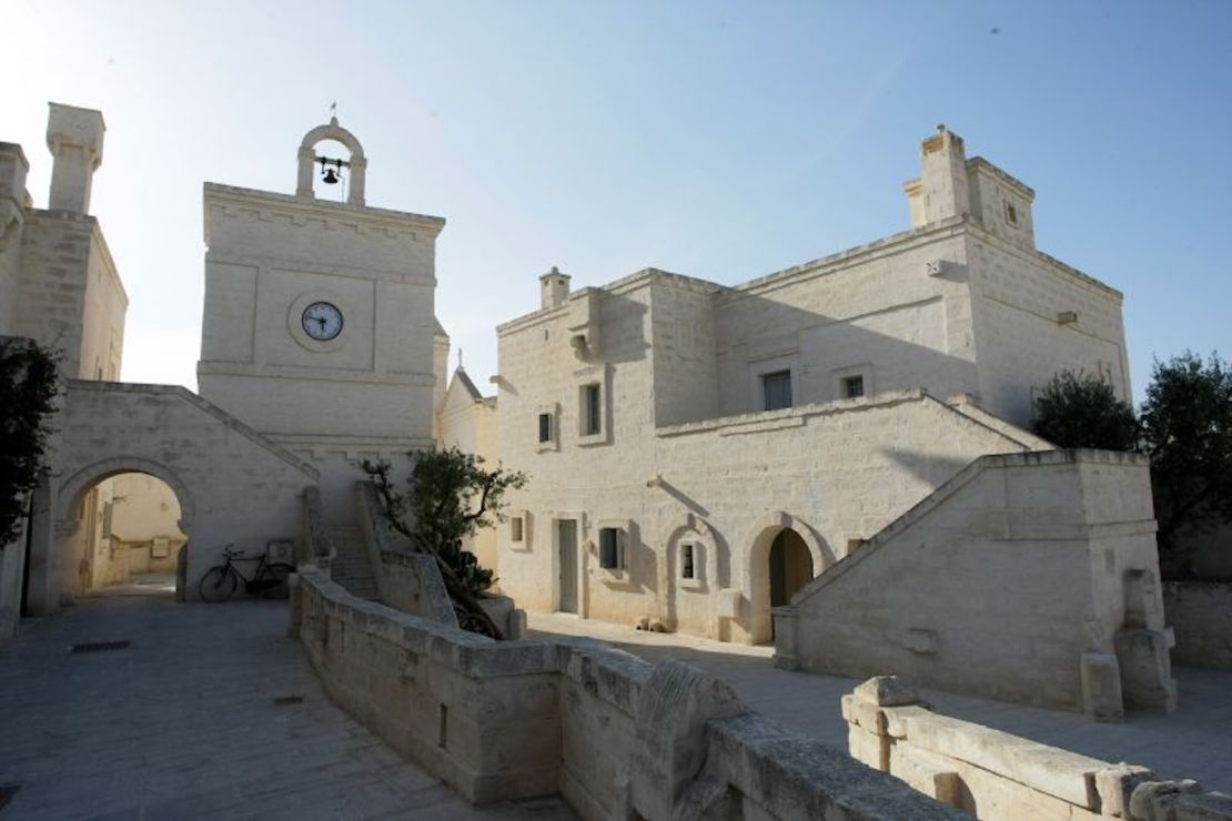 Vista de Borgo Egnazia, en Apulia, donde se celebrará la cumbre del G7 del 13 al 15 de junio, tomada el 26 de mayo de 2014 en Savelletri, Brindisi, Italia.