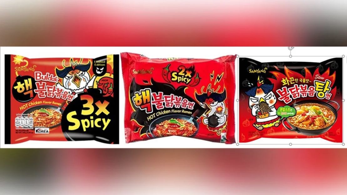 La agencia de alimentos de Dinamarca ha retirado del mercado tres sabores de ramen instantáneo de pollo caliente.