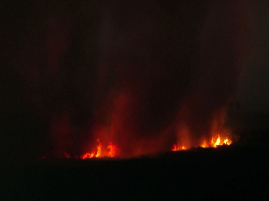 Incendios en humedales en Brasil