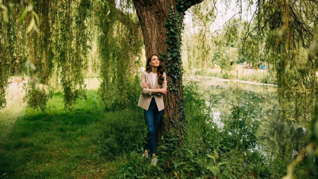 El Palacio de Kensington publicó una nueva fotografía de Kate, tomada a principios de esta semana en Windsor. (Foto: Matt Porteous/Palacio de Kensington).