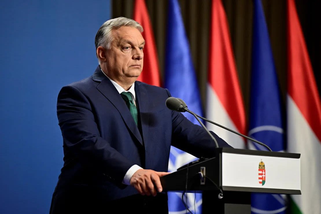 El primer ministro de Hungría, Viktor Orbán, en Budapest el 12 de junio de 2024. Crédito: Marton Monus/Reuters.