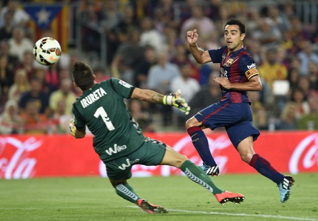 El mediocampista del Barcelona dijo que su futuro está en el club de Qatar Al Sadd. Foto: LLUIS GENE/AFP/Getty Images