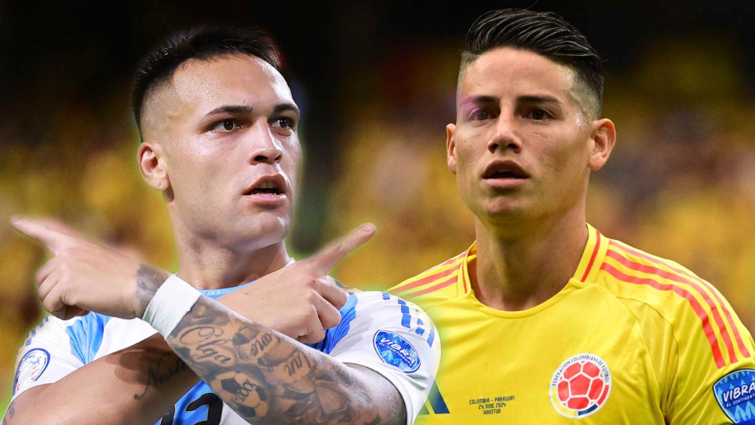 CNNE 1714759 - cuartos copa america lautaro james argentina colombia