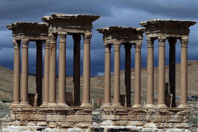 La conocida como "novia del desierto" estaba en una encrucijada de civilizaciones, y en ella se mezclaron técnicas grecorromanas, con tradiciones locales e influencias persas (AFP/Getty Images) (AFP/Getty Images).