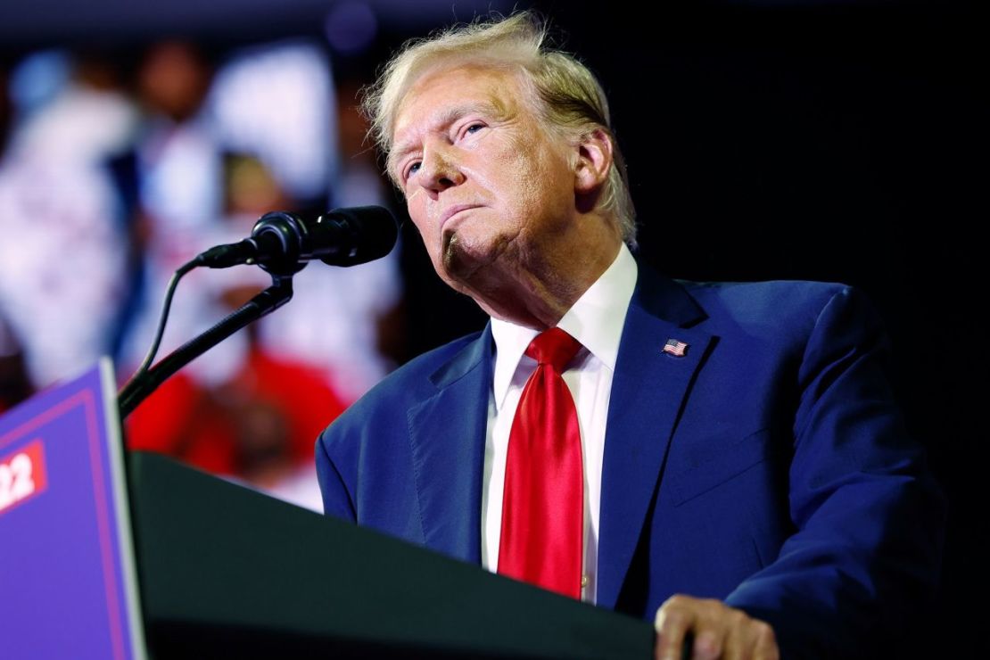 Trump habla en un mitin el 22 de junio en Filadelfia. Crédito: Anna Moneymaker/Getty Images