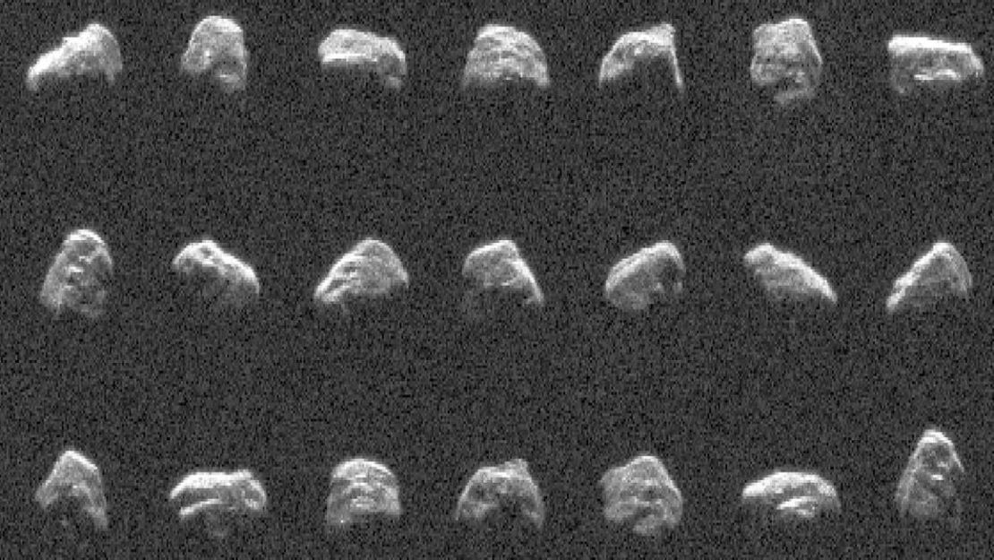 El radar del Sistema Solar Goldstone de la NASA observó recientemente el asteroide 2024 MK, que hizo su mayor aproximación a la Tierra el 29 de junio.