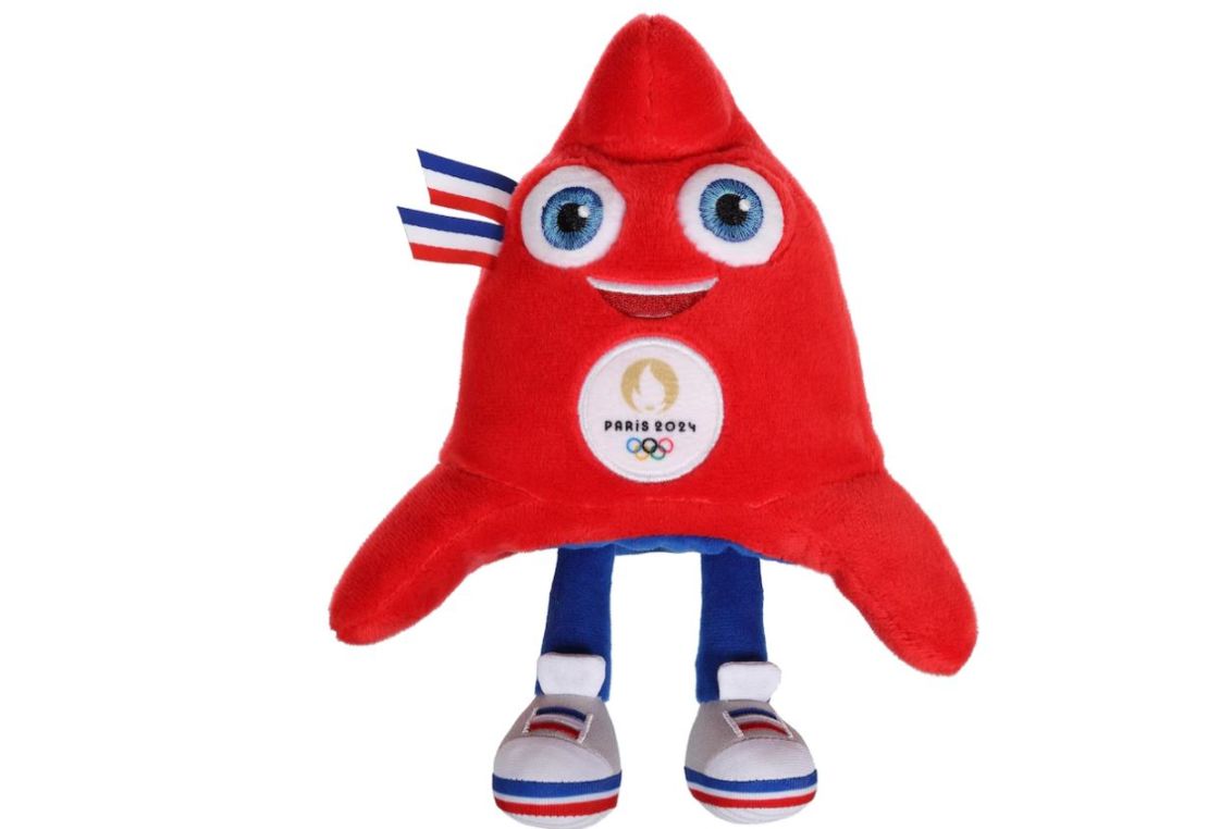 La Phryge olímpica, la mascota oficial de París 2024.