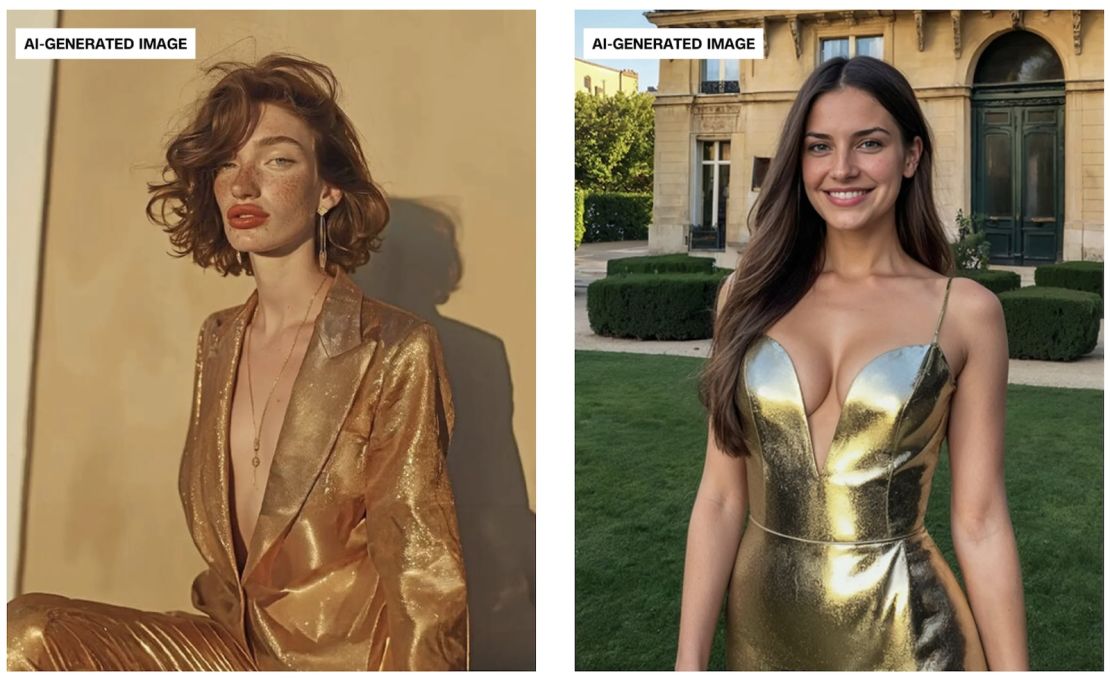 Las finalistas Olivia C, de Portugal (a la izquierda), y Lalina Valina, de Francia (a la derecha).