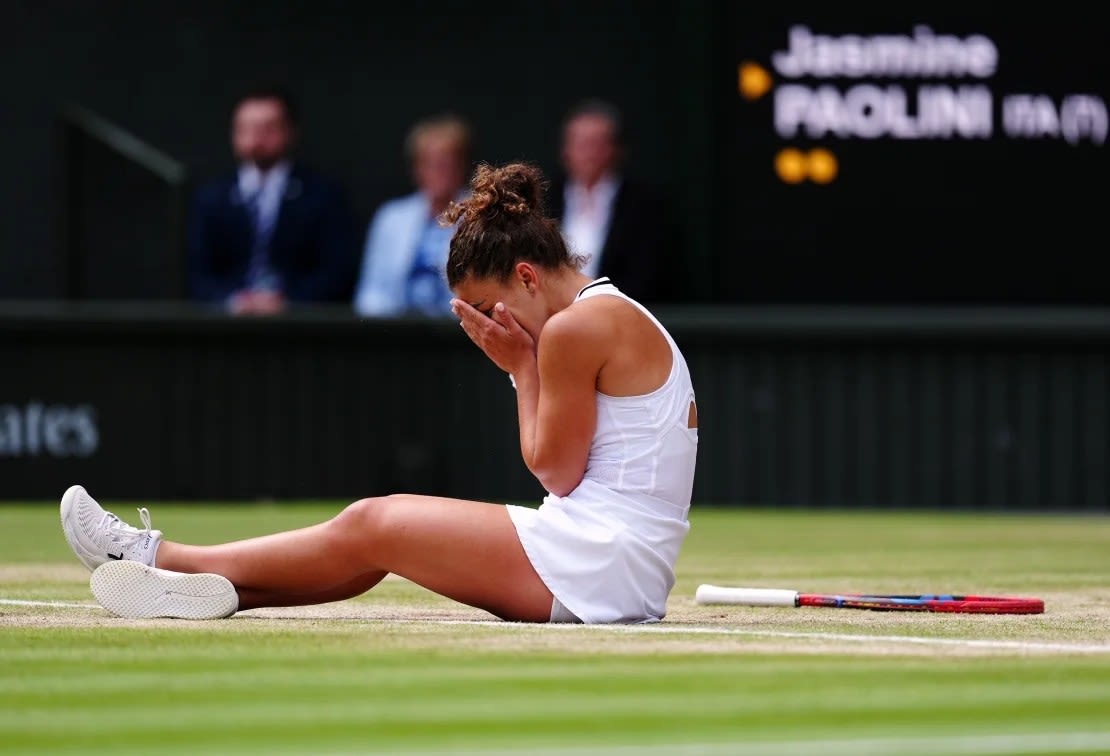 Jasmine Paolini perdió su segunda final de Grand Slam consecutiva.