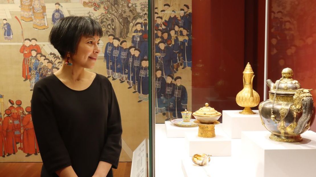 Daisy Yiyou Wang, subdirectora del Museo del Palacio de Hong Kong. Crédito: Maggie Wong/CNN