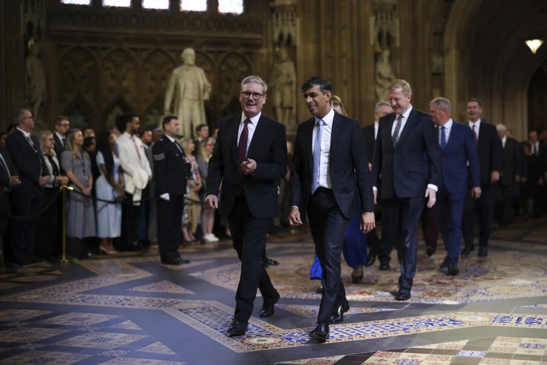 El discurso expone el programa de Keir Starmer, que derrotó a los conservadores de Rishi Sunak en las elecciones de julio. Crédito: Dan Kitwood/Pool/AFP/Getty Images