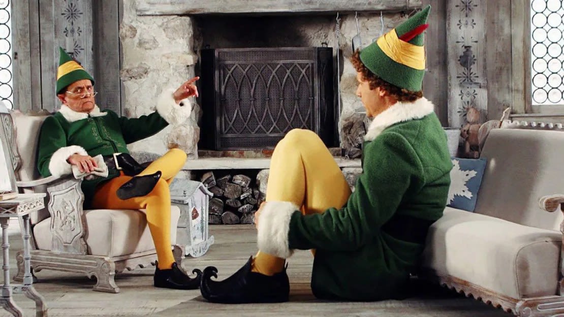 Bob Newhart y Will Ferrell aparecen en "Elf".