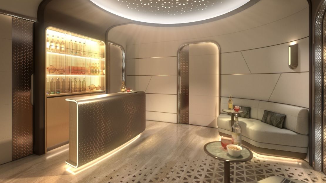 Presentado en el Salón Aeronáutico de Dubai, CelestialSTAR es un nuevo concepto de cabina de Lufthansa Technik. Está diseñada para el BBJ 777-9, la próxima versión para jets privados del nuevo avión de fuselaje ancho de Boeing, el 777X.