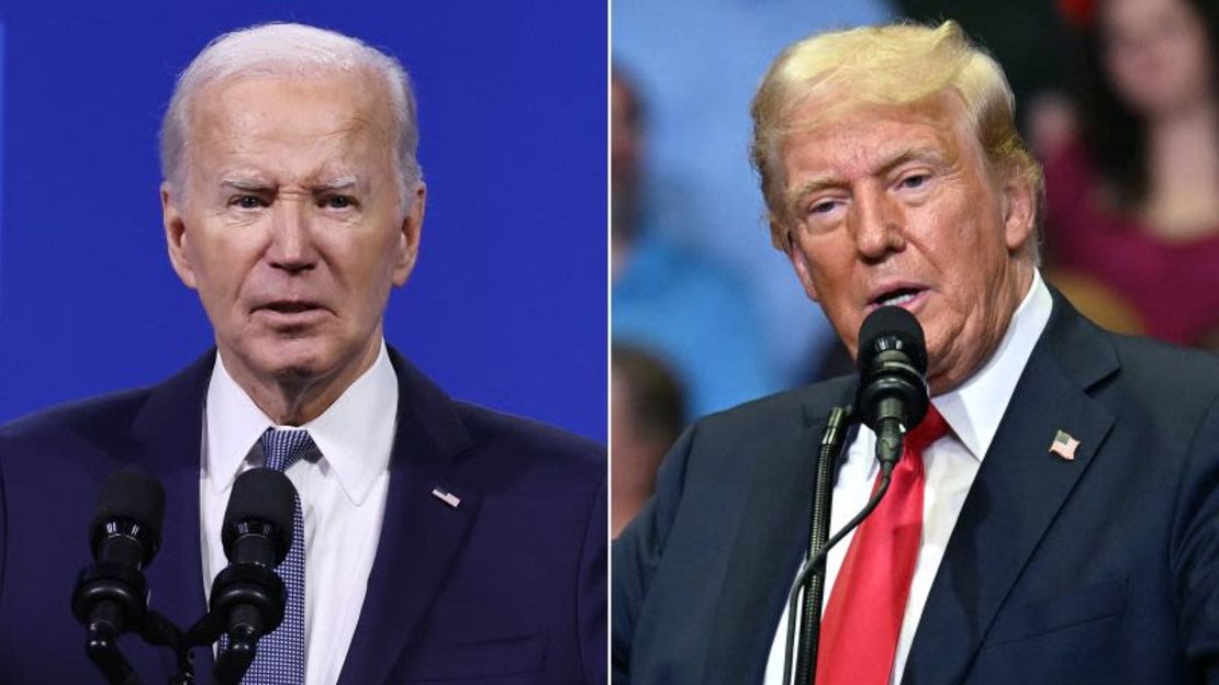 Joe Biden y Donald Trump