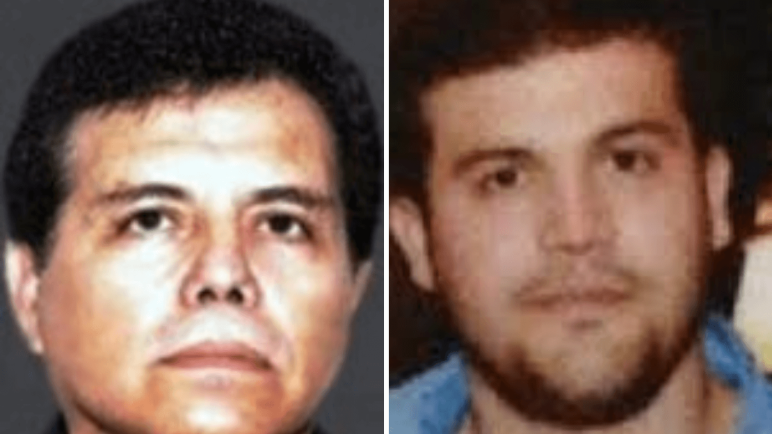 Ismael “El Mayo” Zambada García, cofundador y supuesto líder del cártel y Joaquín Guzmán López, hijo de Joaquín "El Chapo" Guzmán.