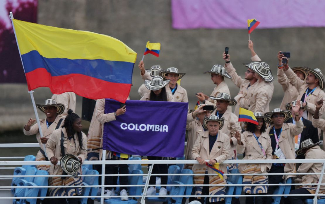 La delegación de Colombia