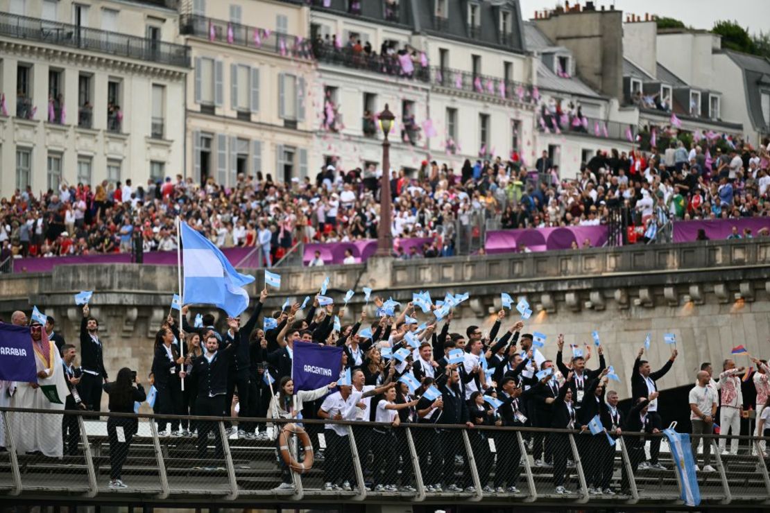 La delegación de Argentina