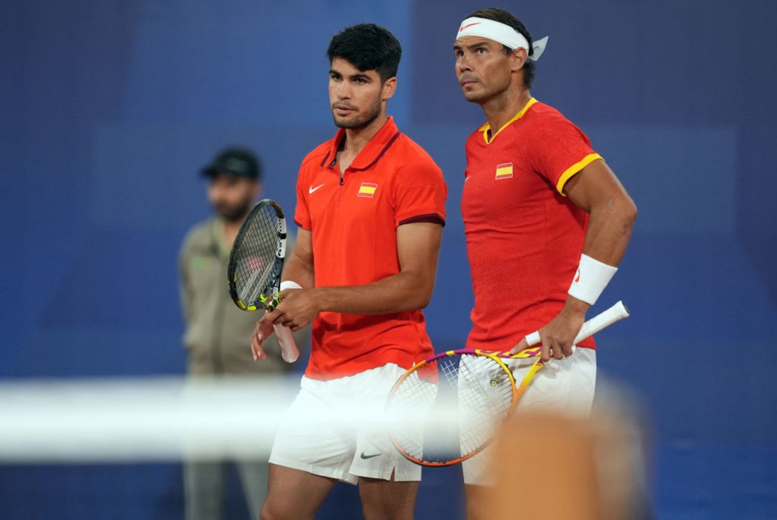 Rafael Nadal y Carlos Alcaraz