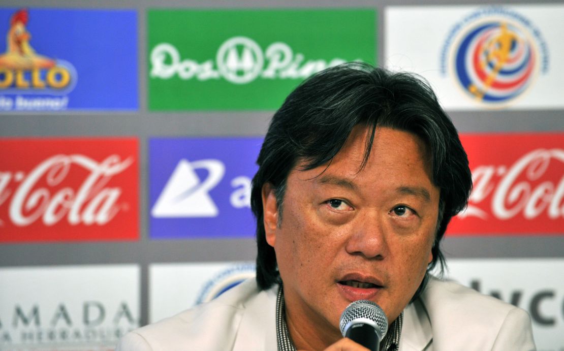 Eduardo Li, presidente de la Federación Costarricense de Fútbol