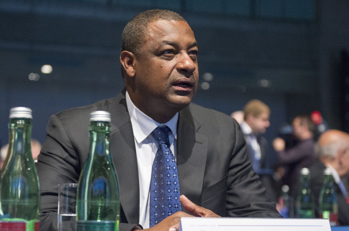 Jeffrey Webb, vicepresidente del comité ejecutivo y actual presidente de la Concacaf