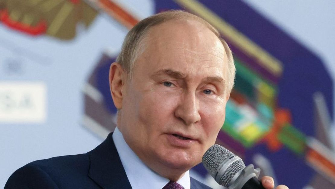 El presidente de Rusia, Vladimir Putin, el 13 de junio de 2024.