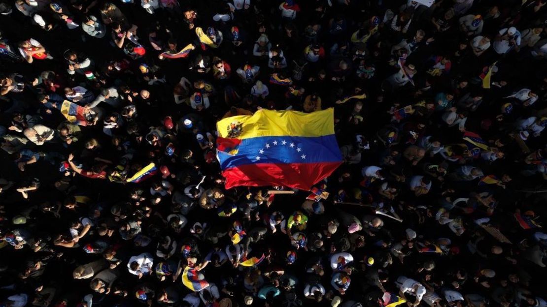 Protests in Venezuela.