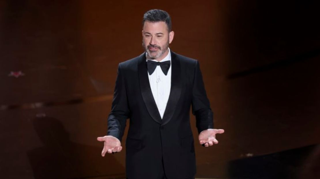 Jimmy Kimmel en la edición 96 de los Oscar en el Dolby Theatre el 10 de marzo de 2024 en Los Ángeles, California. Crédito: Rich Polk/Variety/Getty Images