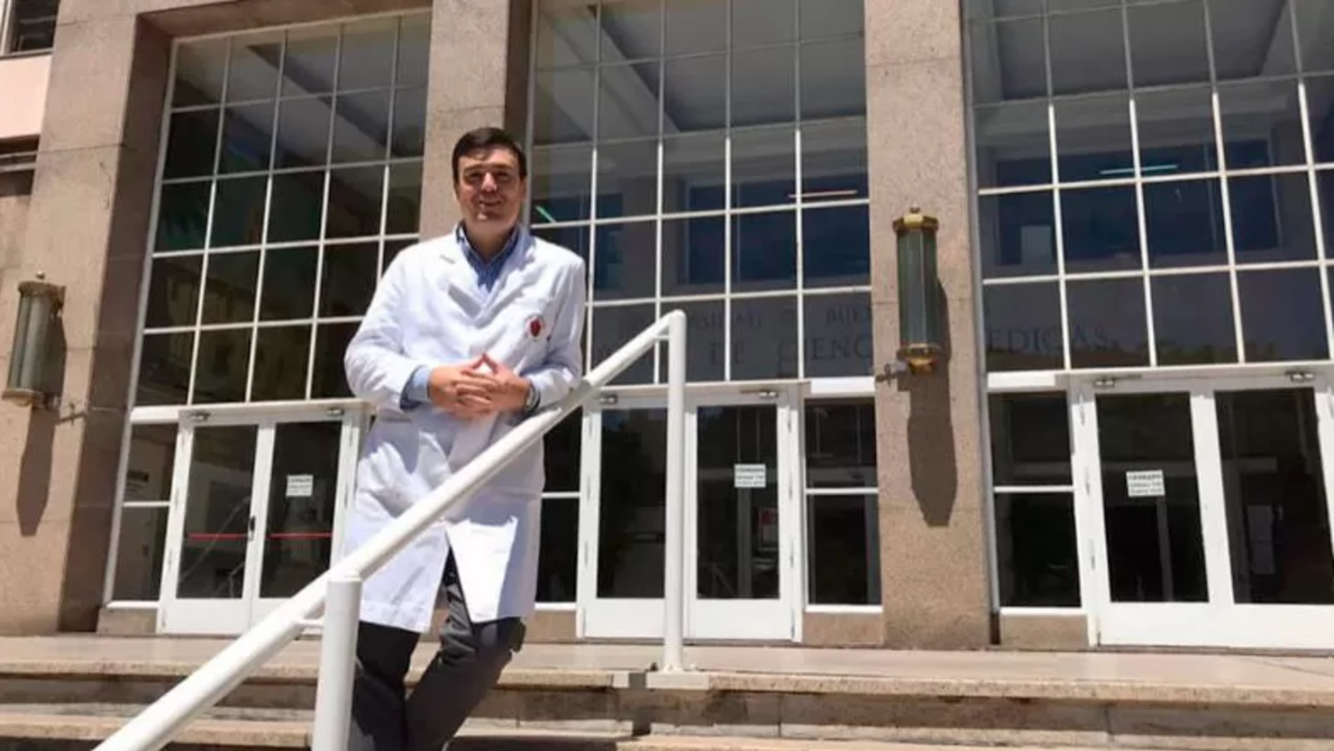 El médico del hospital de Clínicas y su visión sobre el futuro de la IA en la medicina.