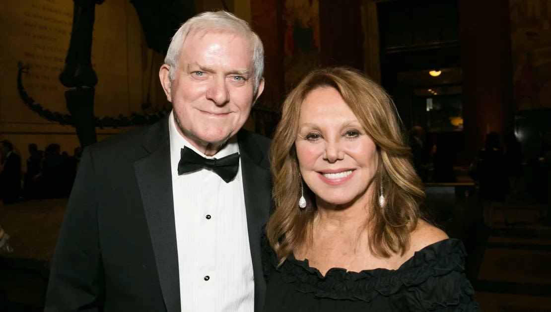 Phil Donahue y Marlo Thomas en 2016.