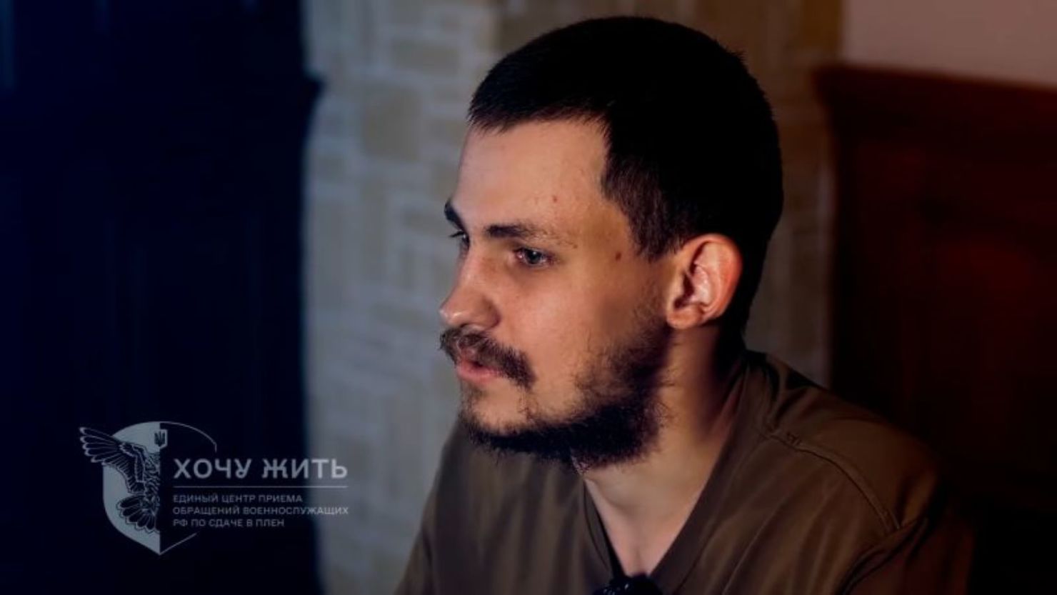 El soldado ruso «Silver» aparece en un vídeo de YouTube publicado por el proyecto «Quiero vivir». del proyecto Quiero vivir