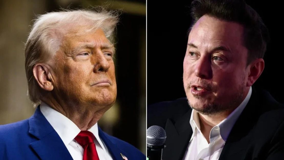 Donald Trump y Elon Musk parecen disfrutar de las bromas, pero la logística para lograr que Musk ocupe un puesto en el gabinete es desalentadora. Y Wall Street lo odiaría. (Foto: Getty Images).