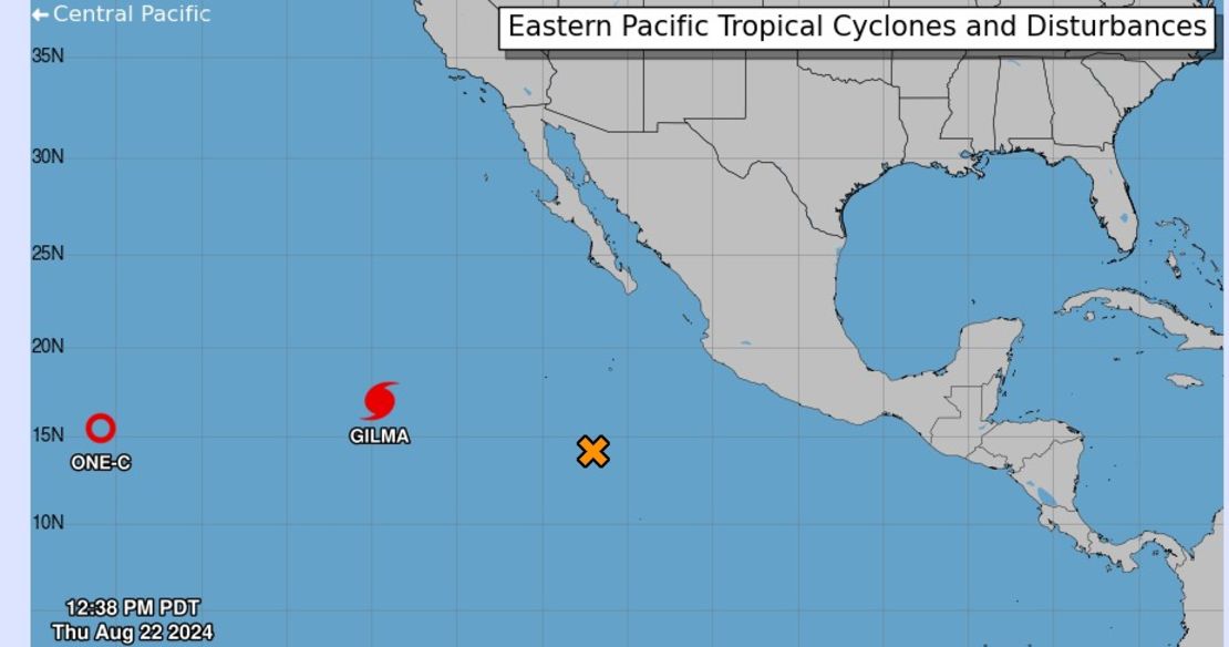 Depresión tropical en el Pacífico. (CPHC).