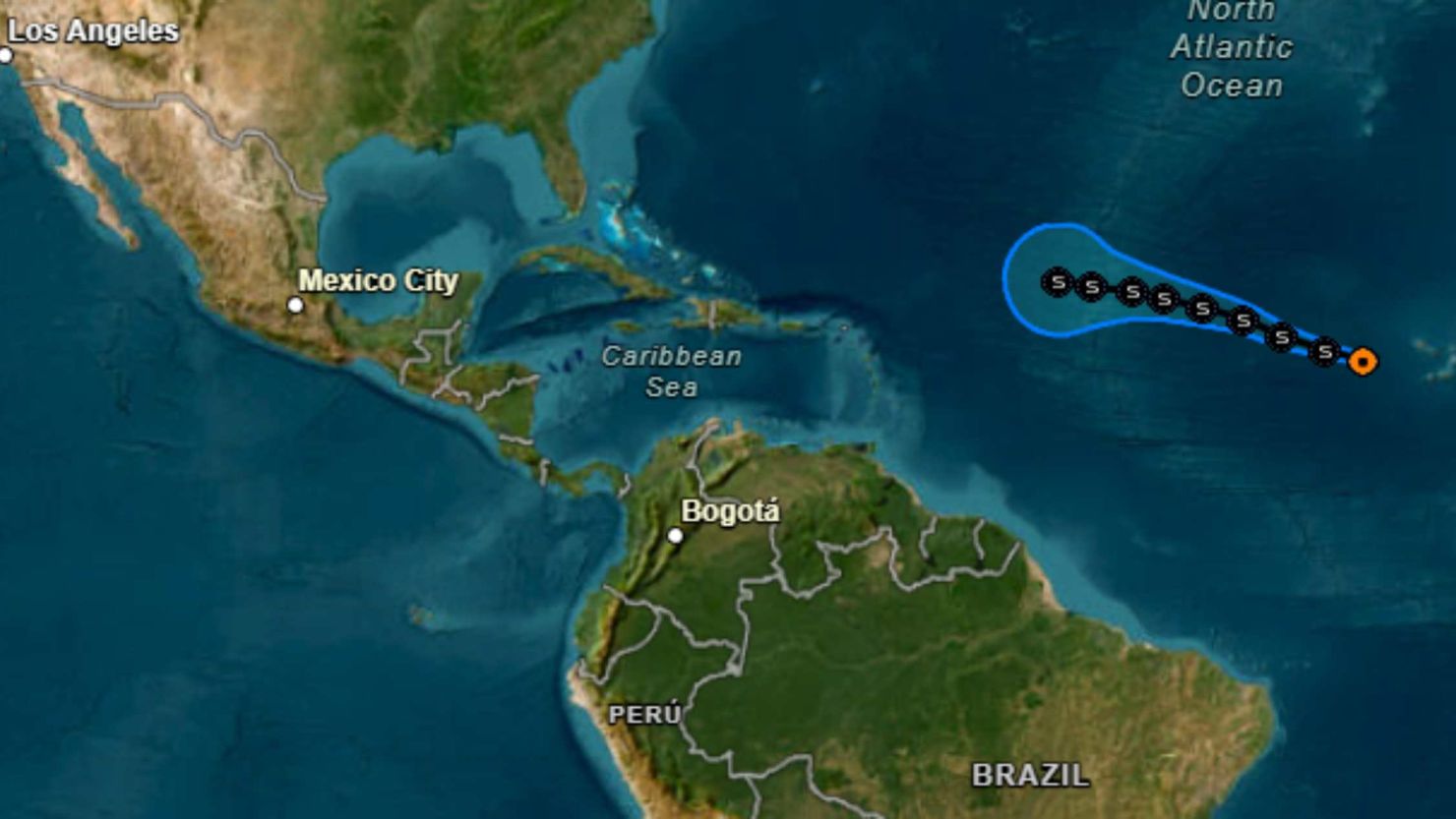 La depresión tropical siete podría convertirse en las próximas horas en la tormenta tropical Gordon.