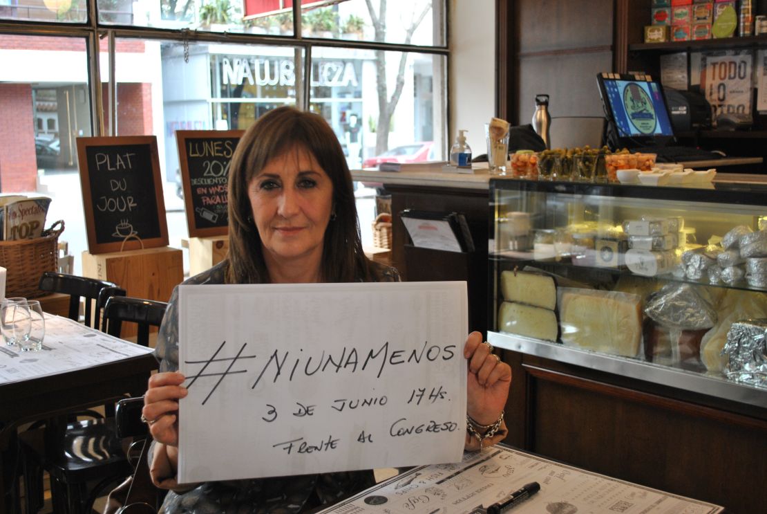 Mirta Tundis es diputada nacional y fue víctima de violencia de género por parte de su esposo hace más de 30 años.