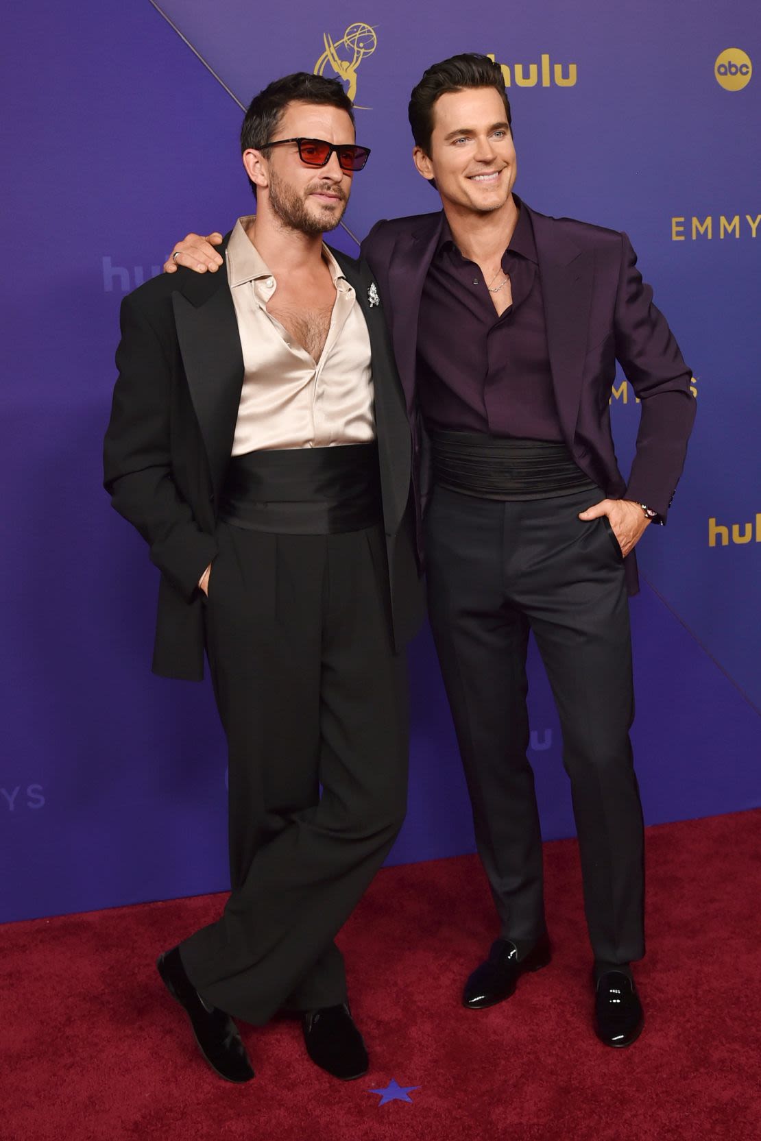 Jonathan Bailey and Matt Bomer. Richard Shotwell/Invision/AP.