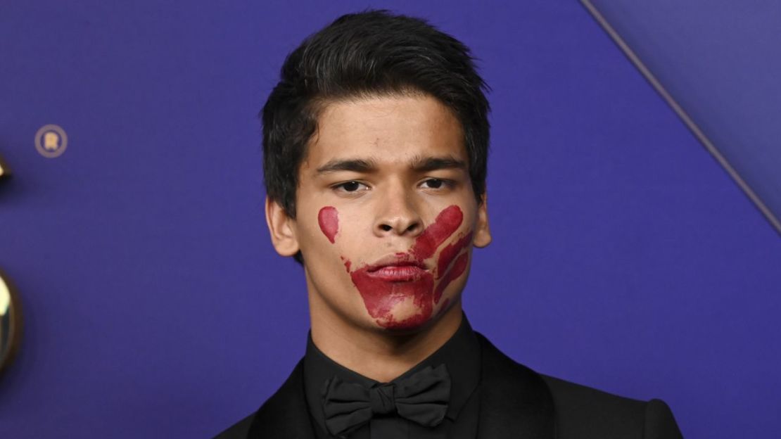 D'Pharaoh Woon-A-Tai en la entrega número 76 de los premios Primetime Emmy, celebrada en el Peacock Theater de Los Ángeles el 15 de septiembre de 2024 Crédito: Gilbert Flores/Variety/Getty Images