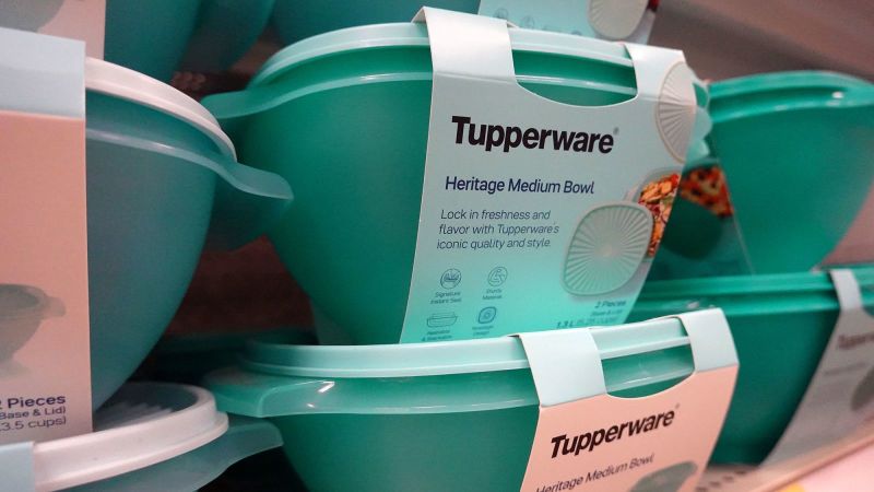 ‘Party’s Over’: Tupperware Files for Bankruptcy to Restructure Debt After Years of Trouble