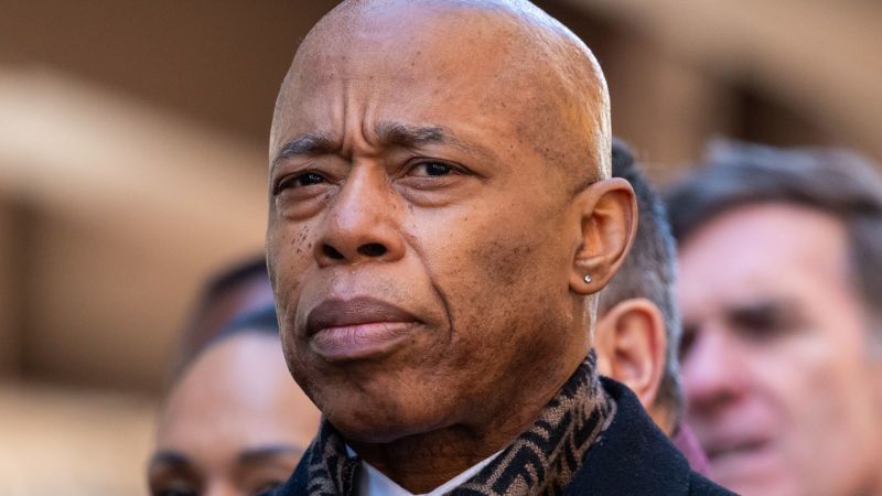 New York Mayor Eric Adams indicted on federal criminal charges, two sources say