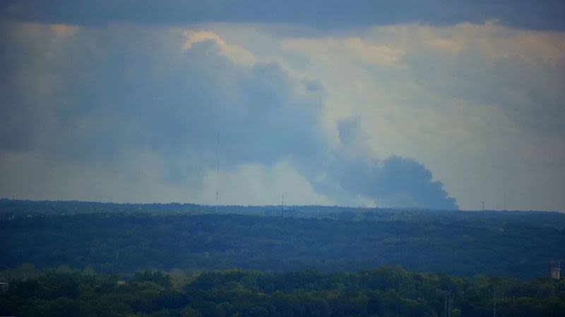 A fire at a chemical plant in Georgia causes evacuations and road closures