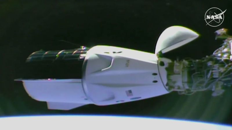 The SpaceX capsule that will bring home the Boeing Starliner astronauts has arrived at the space station