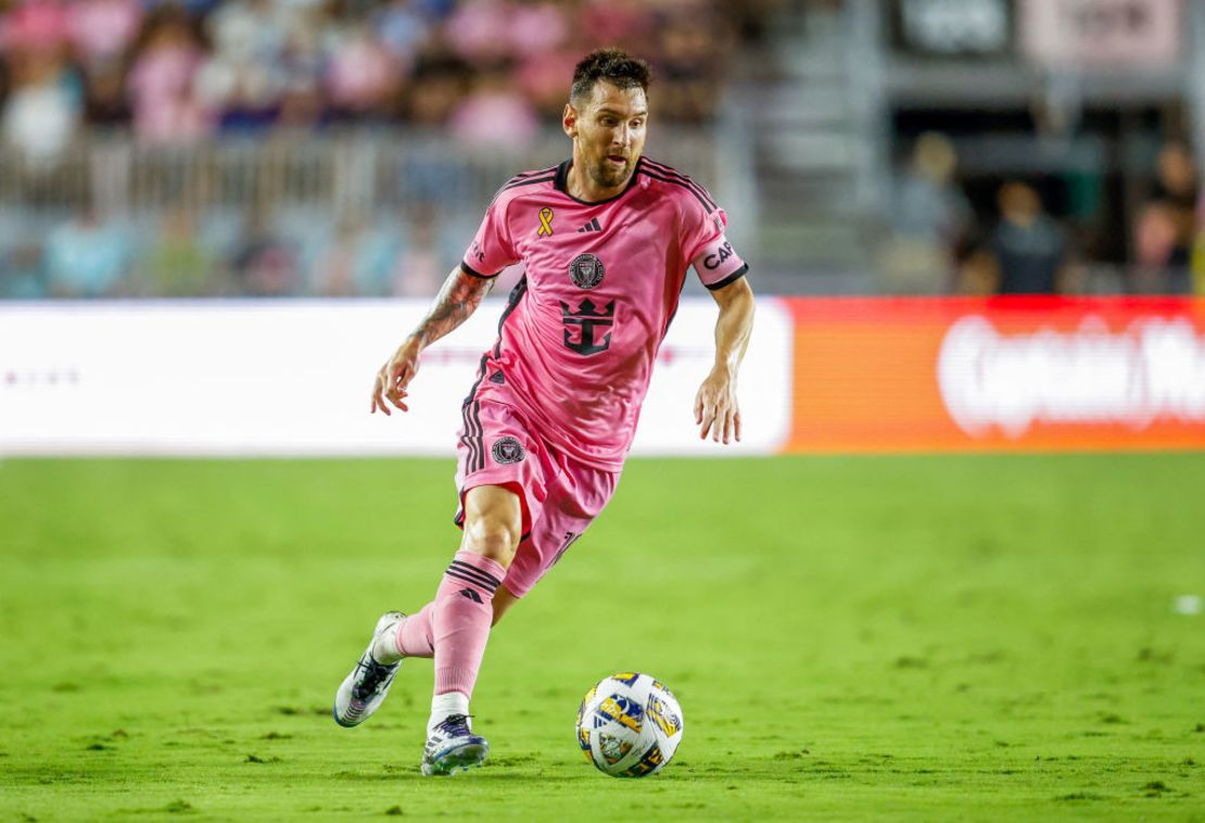 Lionel Messi, photographed September 28, 2024. Photo: CHRIS ARJUN/AFP via Getty Images.