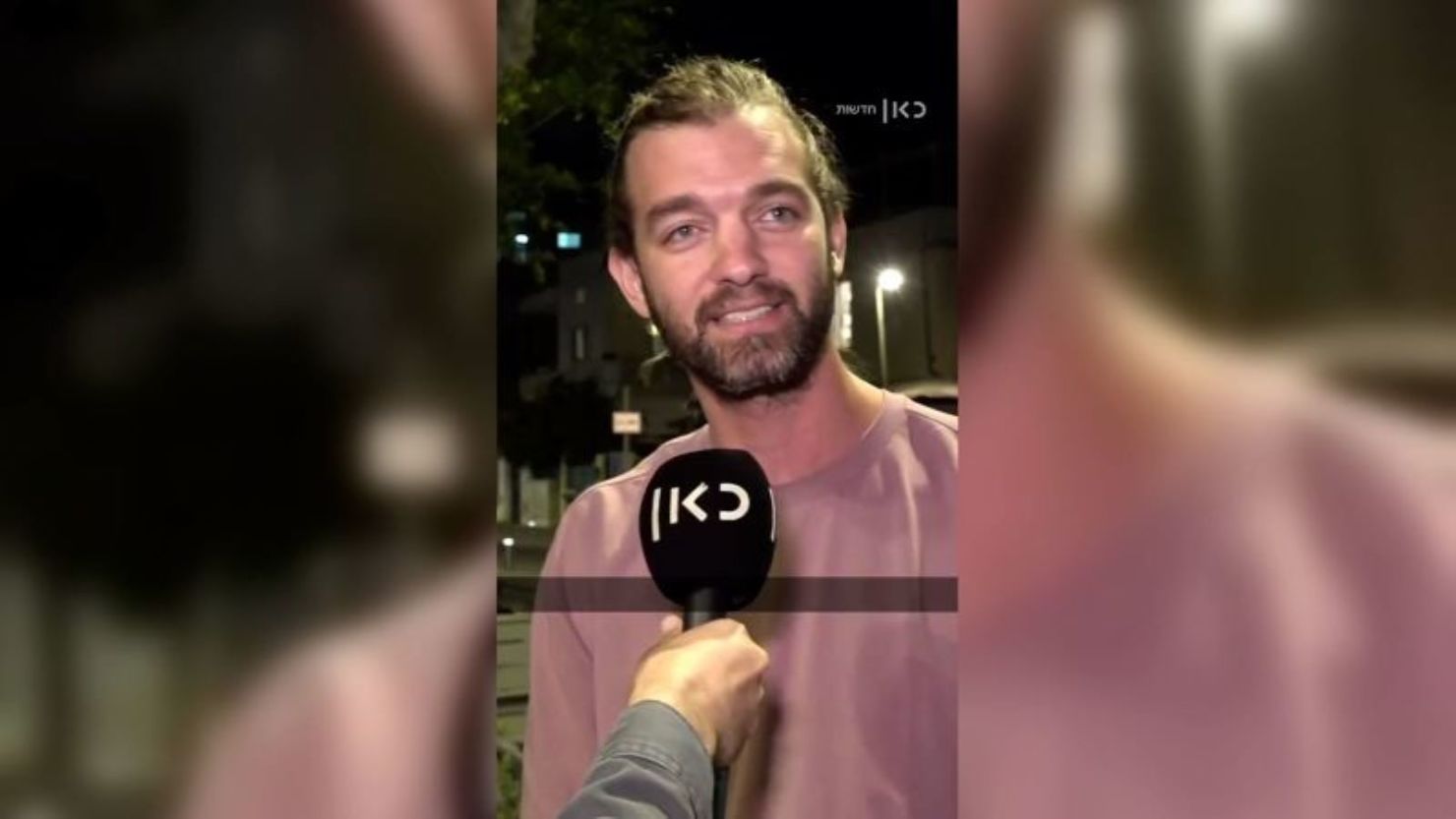 Lev Kreitman es entrevistado por la filial de CNN