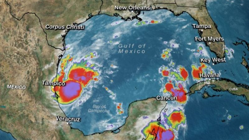 A few 10 days after Helene prepared for another hurricane, possibly Category 3, in Tierra, Florida