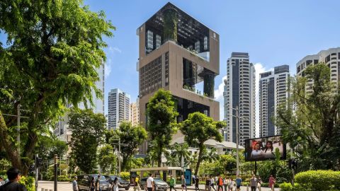 El Pan Pacific Orchard de Singapur acaba de ser nombrado el mejor edificio nuevo de gran altura del mundo por el Consejo de Edificios Altos y Hábitat Urbano.