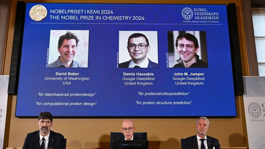 El Premio Nobel de Química fue otorgado en Suecia el miércoles. s