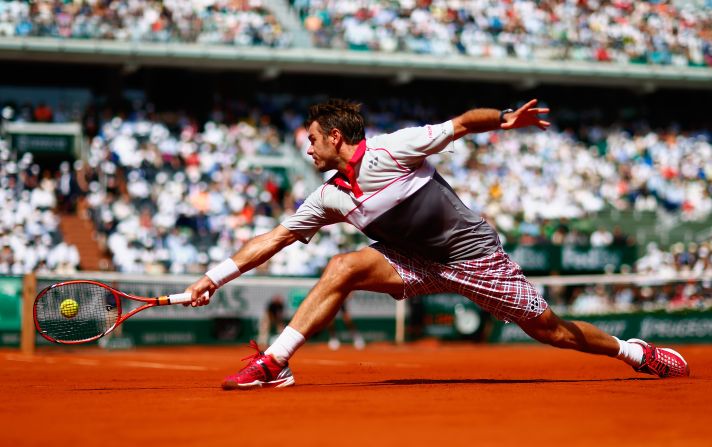 Wawrinka ganó 4-6, 6-4, 6-3 y 6-4 para llevarse el Roland Garros.