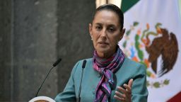 Claudia Sheinbaum el 15 de octubre de 2024