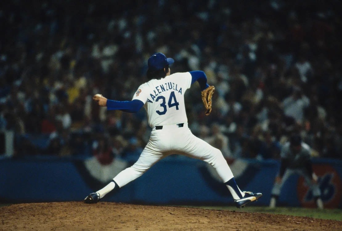 Fernando Valenzuela lanzó contra los Yankees de Nueva York en la Serie Mundial de 1981.