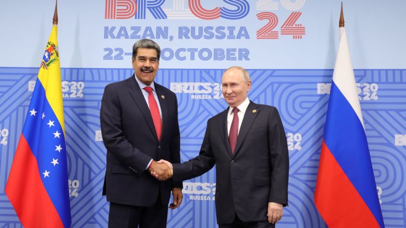 Maduro meets Putin during BRICS summit in Russia; Venezuela’s integration into the bloc has not yet been defined